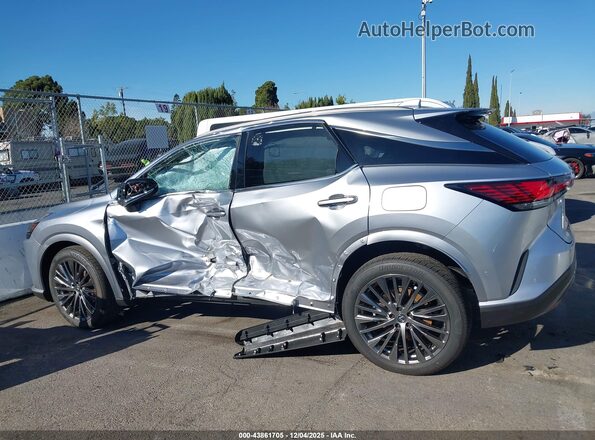 JTJCJMGA3S2025723 2025 LEXUS RX 450H+ Gray უკანა სალონის ხედი