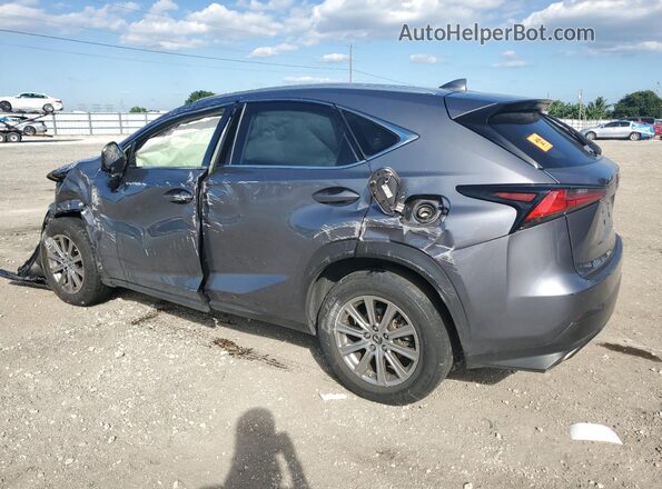 JTJDARBZ0M2188475 2021 LEXUS NX Gray Rear left