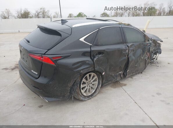 JTJDARBZ4L5019346 2020 LEXUS NX 300 Black Trasero derecho
