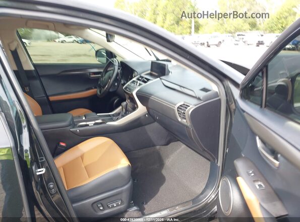 JTJDARBZ4M2193839 2021 LEXUS NX 300 Black Вид салону спереду