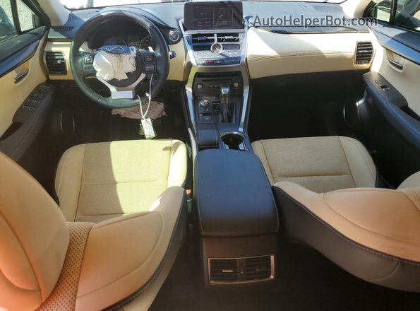 JTJDARBZ5M2199407 2021 LEXUS NX Gray Առջևի վահանակի տեսք