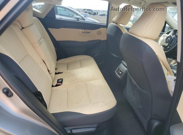 JTJDARBZ7M2196931 2021 LEXUS NX Серебряный Вид задней части салона