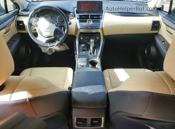 JTJDARBZ7M2196931 2021 LEXUS NX Серебряный Вид панели приборов