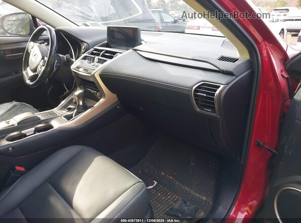 JTJDARDZ4L5018758 2020 LEXUS NX 300 Красный Вид салона спереди
