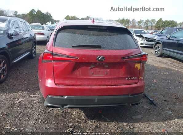 JTJDARDZ4L5018758 2020 LEXUS NX 300 Красный 