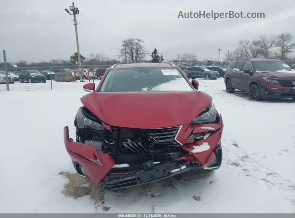 JTJDARDZ6M5020349 2021 LEXUS NX 300 Red Widok zestawu wskaźników