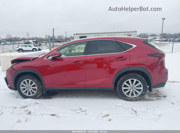 JTJDARDZ6M5020349 2021 LEXUS NX 300 Red Widok wnętrza 360 stopni