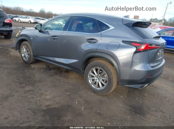 JTJDARDZXM2238134 2021 LEXUS NX 300 Gray Rear left