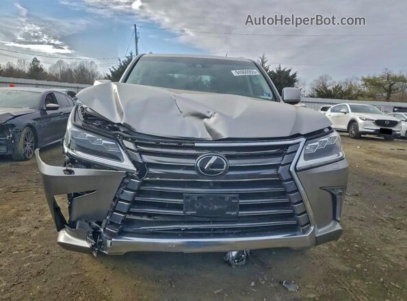 JTJDY7AX0L4317091 2020 LEXUS LX Tan Vista frontal
