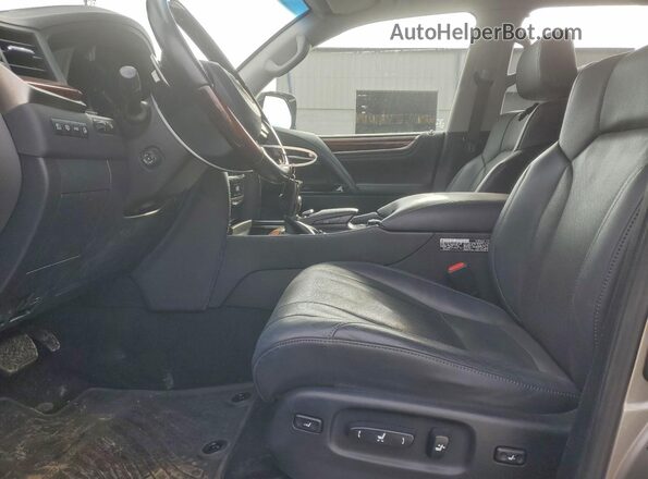 JTJDY7AX0L4317091 2020 LEXUS LX Tan Vista interior delantera