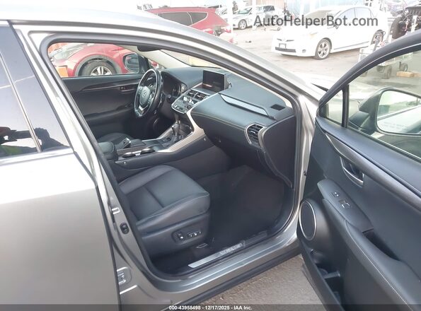 JTJGARBZ2M2201031 2021 LEXUS NX 300 Серый Вид салона спереди