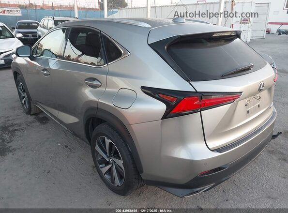 JTJGARBZ2M2201031 2021 LEXUS NX 300 Серый Задняя левая четверть