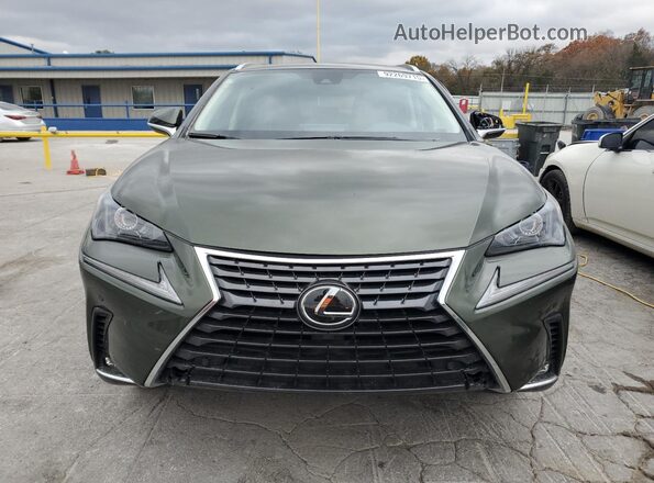 JTJGARDZ1M2243820 2021 LEXUS NX Green Widok z przodu