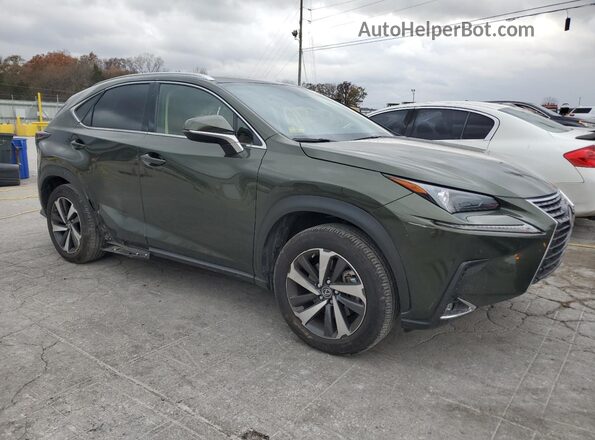 JTJGARDZ1M2243820 2021 LEXUS NX Green Przód prawy