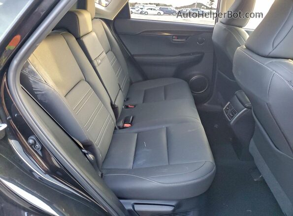 JTJGARDZ1M2258351 2021 LEXUS NX Black Widok wnętrza z tyłu
