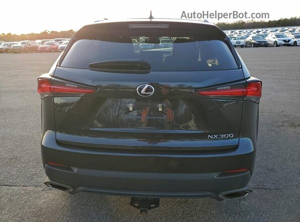 JTJGARDZ1M2258351 2021 LEXUS NX Black Widok z tyłu