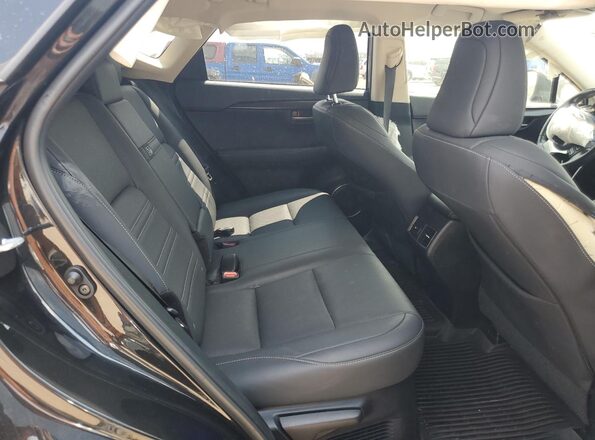 JTJGARDZ3M2248887 2021 LEXUS NX Black Widok tylnych siedzeń