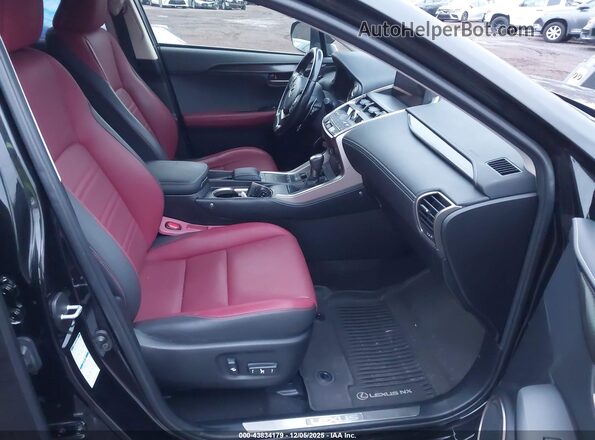 JTJGARDZ7M2242204 2021 LEXUS NX 300 Black Widok wnętrza z przodu