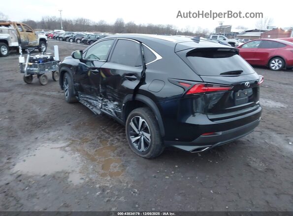 JTJGARDZ7M2242204 2021 LEXUS NX 300 Black Tył lewy