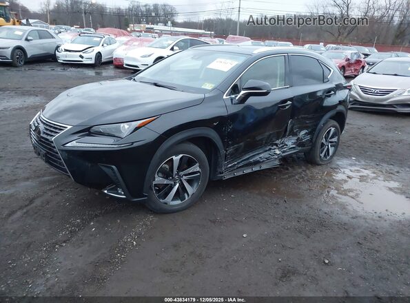 JTJGARDZ7M2242204 2021 LEXUS NX 300 Black Przód lewy