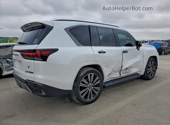 JTJGD7CX0S4002909 2025 LEXUS LX White Задня права чверть