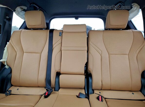 JTJGD7CX0S4002909 2025 LEXUS LX White Вид задніх сидінь