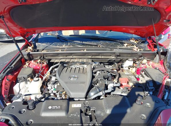 JTJGGCEZ2N2005387 2022 LEXUS NX 350 Red უკანა ხედი