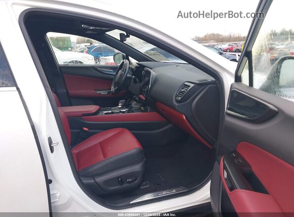 JTJGKCEZ6R2030331 2024 LEXUS NX 350H White Widok wnętrza z przodu