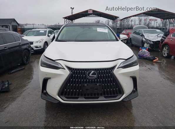 JTJHKCEZ2P2013818 2023 LEXUS NX 350H White ხელსაწყოთა პანელის ხედი