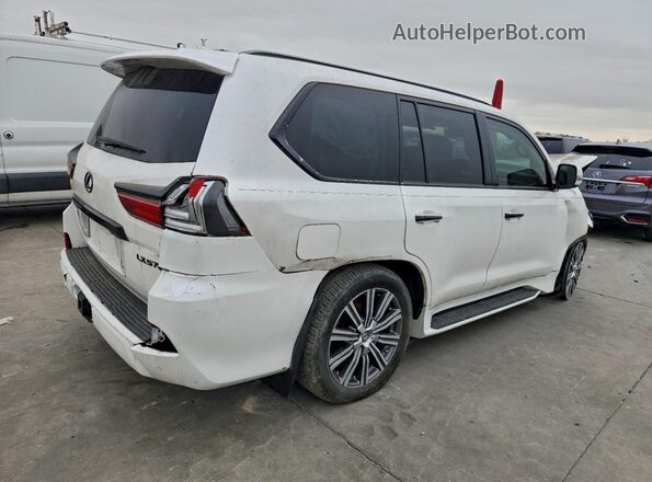 JTJHY7AX2H4231998 2017 LEXUS LX White Tył prawy