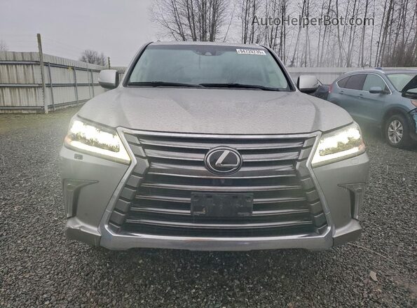 JTJHY7AX2K4288967 2019 LEXUS LX Silver Front view