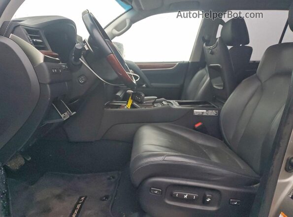 JTJHY7AX2K4288967 2019 LEXUS LX Silver Front interior view