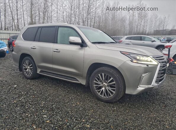 JTJHY7AX2K4288967 2019 LEXUS LX Silver Front right