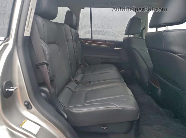 JTJHY7AX2K4288967 2019 LEXUS LX Silver Rear interior view