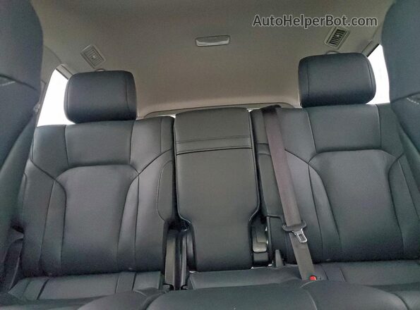 JTJHY7AX2K4288967 2019 LEXUS LX Silver Rear seats view