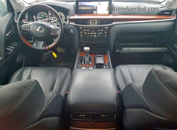 JTJHY7AX2K4288967 2019 LEXUS LX Silver Dashboard view