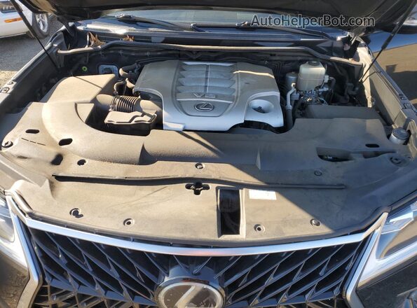 JTJHY7AX3H4250320 2017 LEXUS LX Black Vista del compartimento del motor
