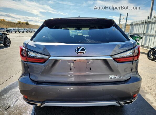 JTJHZMDA4M2052225 2021 LEXUS RX Gray Вид ззаду