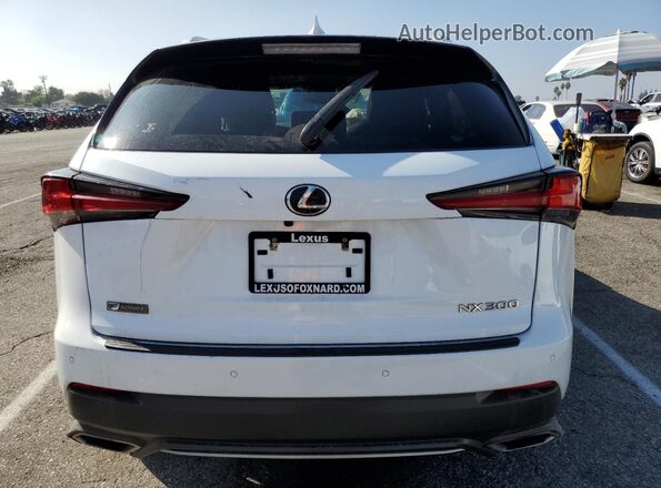 JTJSARBZ7M2194636 2021 LEXUS NX White Vista trasera
