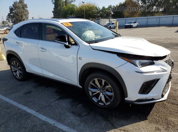 JTJSARBZ7M2194636 2021 LEXUS NX White Delantero derecho