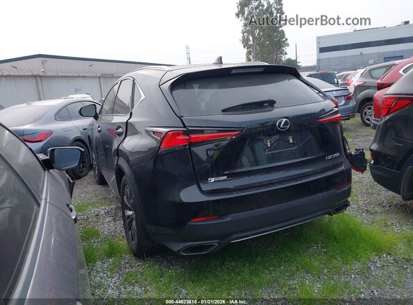 JTJSARBZ9M2188594 2021 LEXUS NX 300 Black უკანა მარცხენა