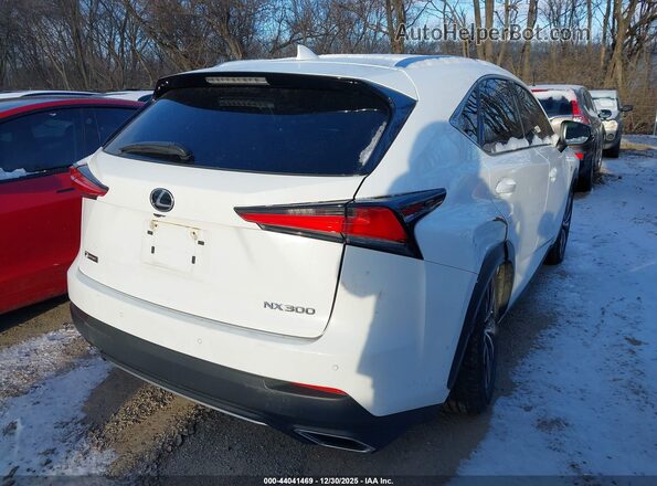JTJSARDZ5M2251350 2021 LEXUS NX 300 White Trasero derecho