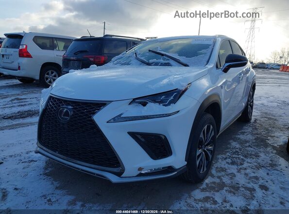 JTJSARDZ5M2251350 2021 LEXUS NX 300 White Vista tres cuartos delantera izquierda
