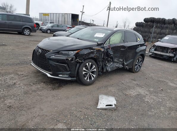 JTJSARDZ9M2263372 2021 LEXUS NX 300 Black Przód lewy