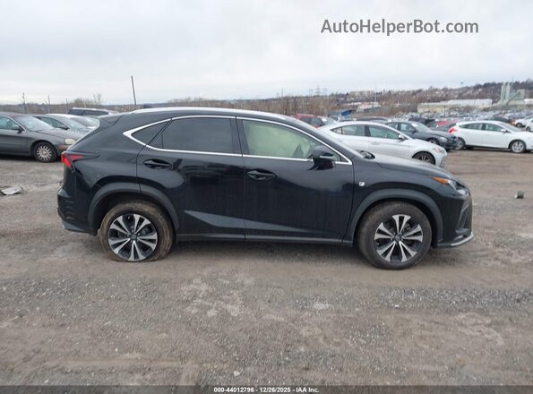 JTJSARDZ9M2263372 2021 LEXUS NX 300 Black Widok wnętrza z tyłu