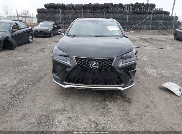 JTJSARDZ9M2263372 2021 LEXUS NX 300 Black Widok zestawu wskaźników