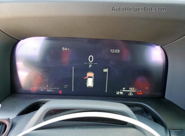JTJTBCDX8S5047389 2025 LEXUS GX Черный Вид щитка приборов