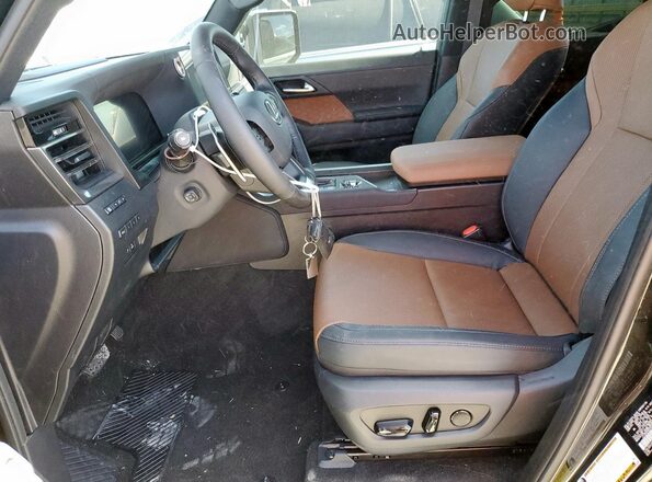 JTJTBCDX8S5047389 2025 LEXUS GX Черный Вид салона спереди