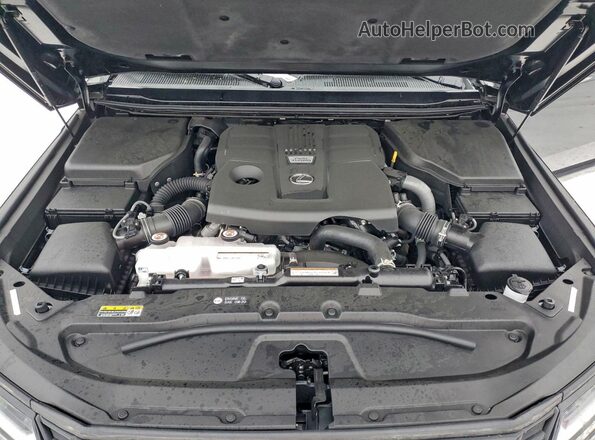 JTJVBCDX0S5042096 2025 LEXUS GX Black Widok komory silnika