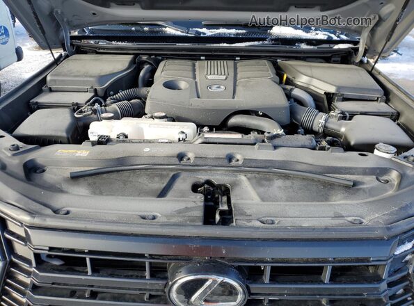 JTJVBCDX5R5018774 2024 LEXUS GX Gray Engine compartment view